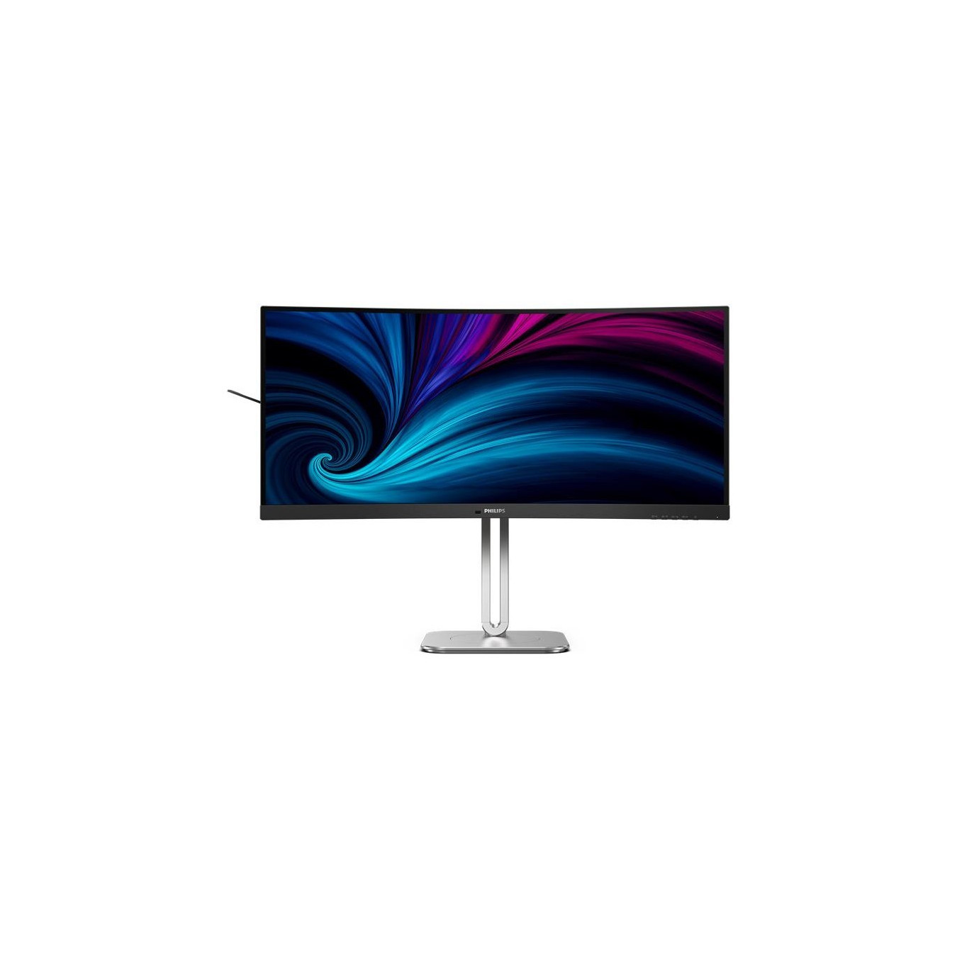 Philips 86.4cm (34.0') 34B2U5600C - 34-inch curved VA monitor, 3440x1440 UWQHD, 120Hz, Grey — Buy in Cyprus with Fast Delivery