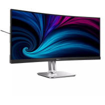 Philips 86.4cm (34.0') 34B2U5600C - 34-inch curved VA monitor, 3440x1440 UWQHD, 120Hz, Grey — Buy in Cyprus with Fast Delivery