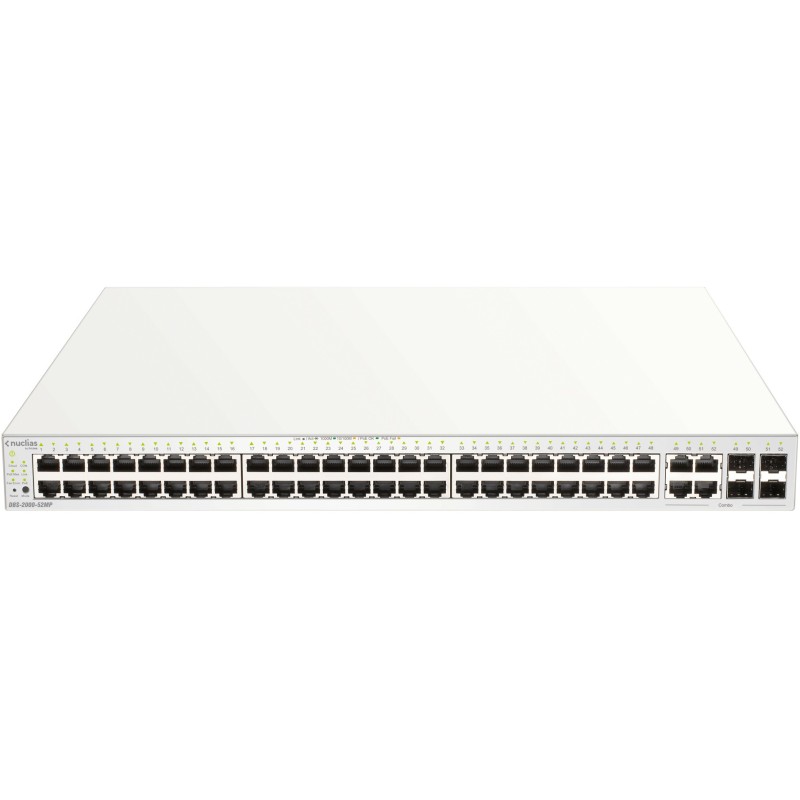 Buy D-Link DBS-2000-52MP Nuclias 52-Port L2 PoE+ Gigabit Switch - Grey, 700MHz C... in Cyprus, Nicosia, Limassol, Larnaka, Pafos