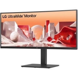 Buy LG Ultra-Wide IPS Curved Monitor - 34BA75QE-B - 34'' 3440x1440, 21:9, 60Hz, ... in Cyprus, Nicosia, Limassol, Larnaka, Pafos