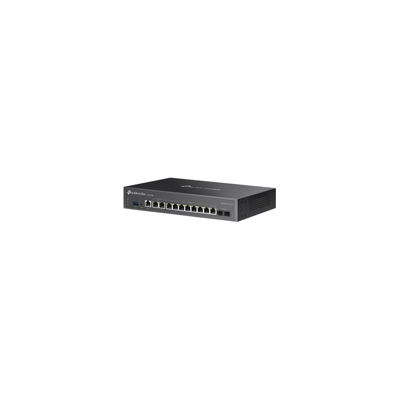 TP-Link Omada Router ER7412-M2 - Black, 1 GB RAM, 128 MB Flash, 2.5G WAN, 2x SFP, 7x LAN, Rack-mount