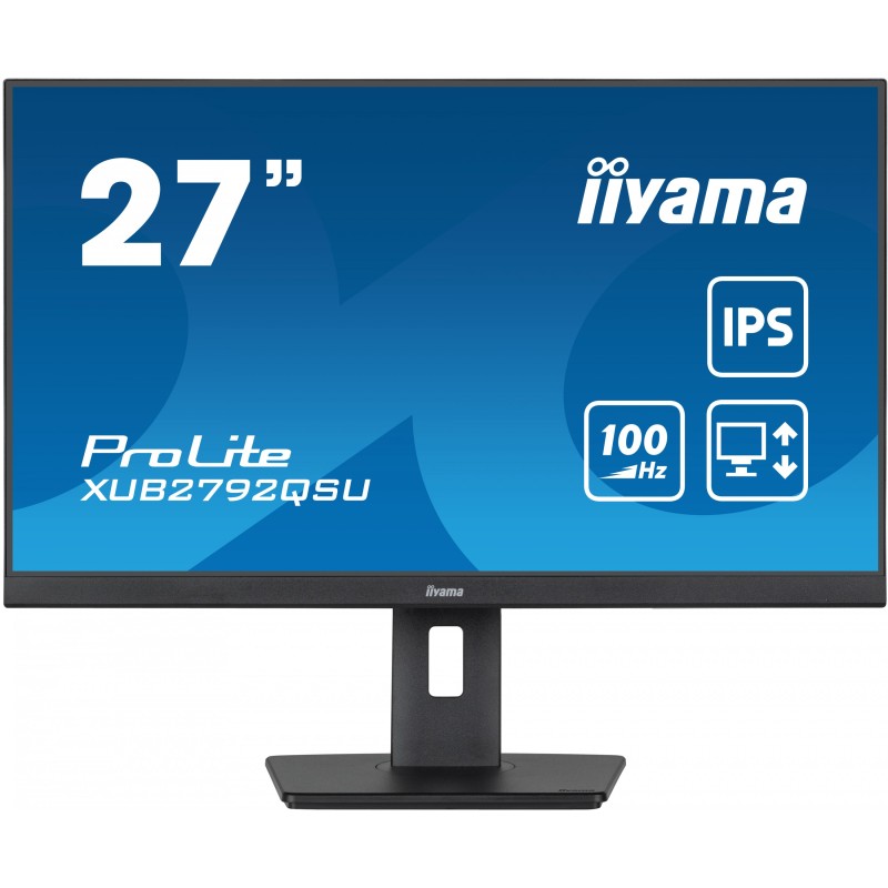 Buy iiyama ProLite XUB2792QSU-B6 27-inch IPS QHD 2560x1440, 100Hz, 0.4ms, HDMI/D... in Cyprus, Nicosia, Limassol, Larnaka, Pafos