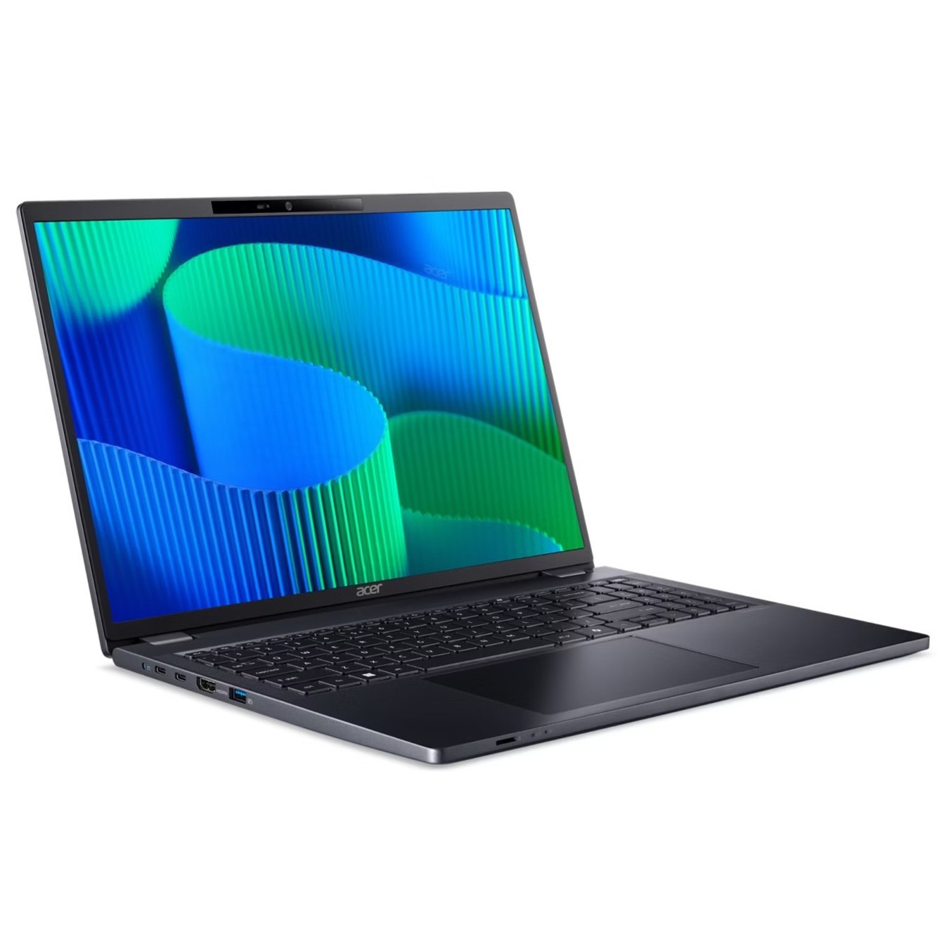 Acer TravelMate P4 16 in 16:10 - 7-155U - Blue, 16GB RAM, 512GB SSD, Intel Core Ultra 7, Windows 11 Pro