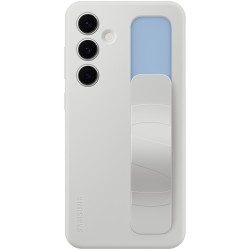 Buy Samsung Standing Grip Case - Galaxy S24 FE - Silicone Protective Cover with ... in Cyprus, Nicosia, Limassol, Larnaka, Pafos