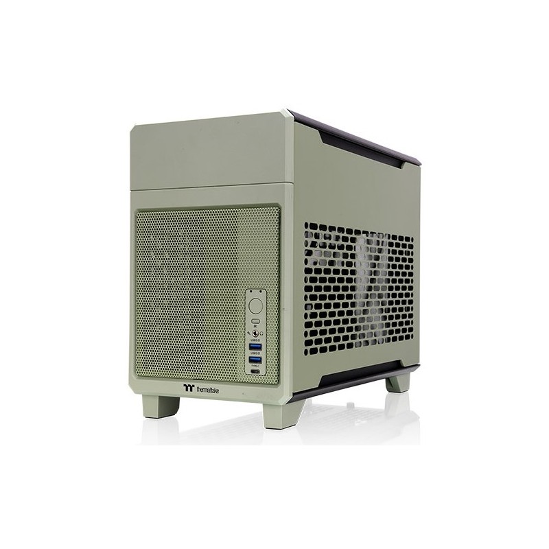 Buy Thermaltake TR100 Mini-ITX Case - Matcha Green - Mini Tower SPCC Steel, SFX ... in Cyprus, Nicosia, Limassol, Larnaka, Pafos