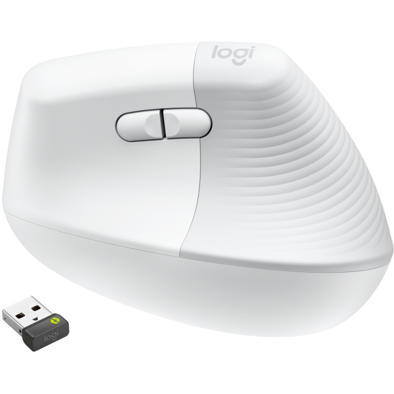 Buy Logitech Lift for Business - Vertical Ergonomic Right-Hand Mouse - Off-White... in Cyprus, Nicosia, Limassol, Larnaka, Pafos