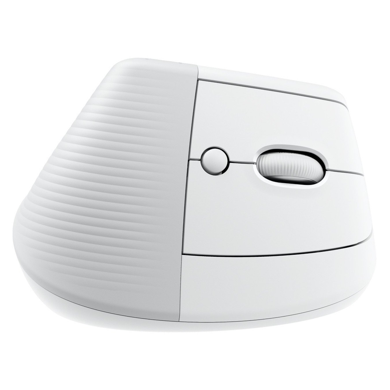 Logitech Lift for Business - Vertical Ergonomic Right-Hand Mouse - Off-White, Bluetooth & Logi Bolt 2.4GHz, 4000 DPI