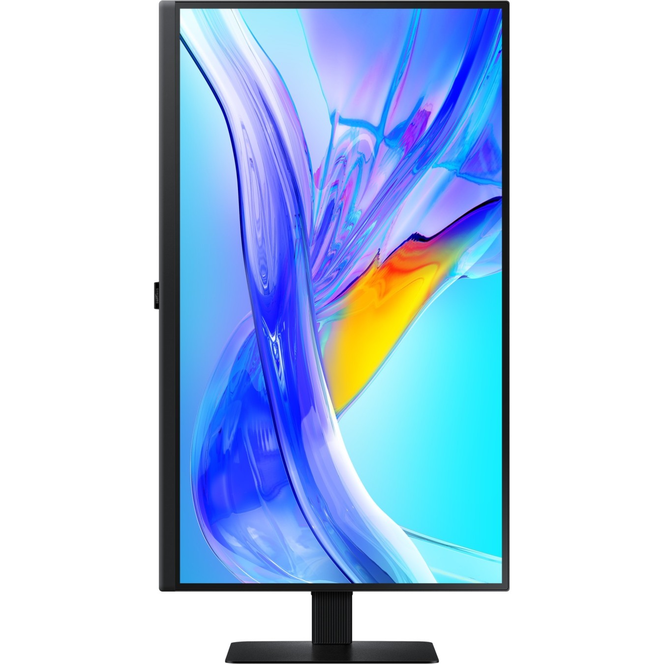 Samsung LS27D800UAUXEN (S80UD) - 27in 4K UHD IPS Monitor, HDR10, USB-C PD 90W, KVM, Pivot, Black