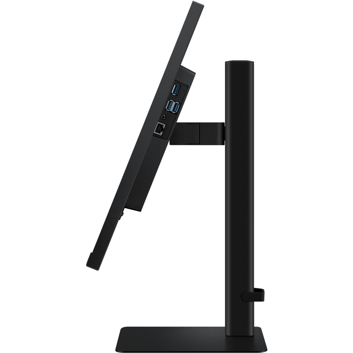 Samsung LS27D800UAUXEN (S80UD) - 27in 4K UHD IPS Monitor, HDR10, USB-C PD 90W, KVM, Pivot, Black
