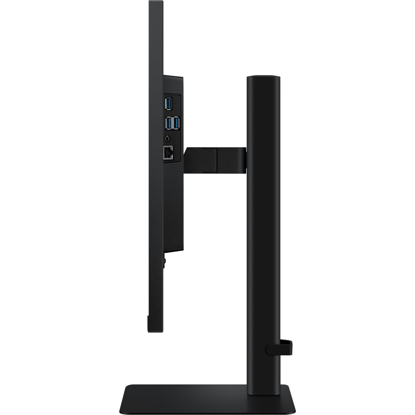 Samsung LS27D800UAUXEN (S80UD) - 27in 4K UHD IPS Monitor, HDR10, USB-C PD 90W, KVM, Pivot, Black