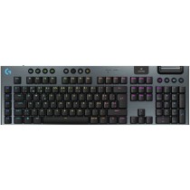 Logitech G915 X LIGHTSPEED Wireless Gaming Keyboard - Low-Profile GL Tactile, Swiss QWERTZ, Per-Key RGB, Black