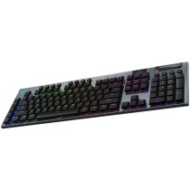 Logitech G915 X LIGHTSPEED Wireless Gaming Keyboard - Low-Profile GL Tactile, Swiss QWERTZ, Per-Key RGB, Black