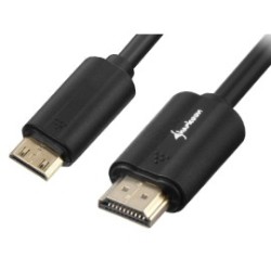 Buy Sharkoon HDMI to Mini HDMI Cable 3m - 4K (4096x2160) 2160p, HDMI Ethernet, G... in Cyprus, Nicosia, Limassol, Larnaka, Pafos