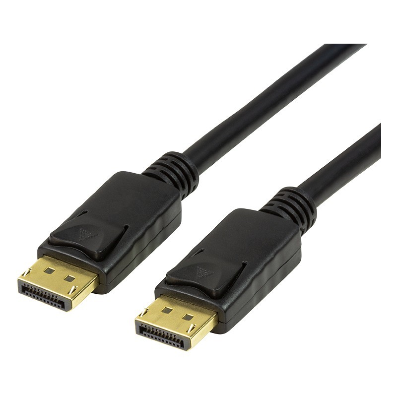 Buy LogiLink DisplayPort 1.4 Cable - CV0119 - 1m DP-to-DP, 8K@60Hz, 32.4Gbps, Go... in Cyprus, Nicosia, Limassol, Larnaka, Pafos