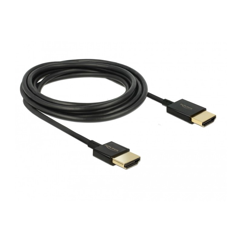 Buy DeLOCK High Speed HDMI Cable with Ethernet - HDMI Type A to HDMI Type A - 0.... in Cyprus, Nicosia, Limassol, Larnaka, Pafos