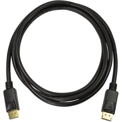 Buy DisplayPort 1.4 Cable DP-DP Male-Male 3m - CV0121 - Black, Gold-plated, Latc... in Cyprus, Nicosia, Limassol, Larnaka, Pafos