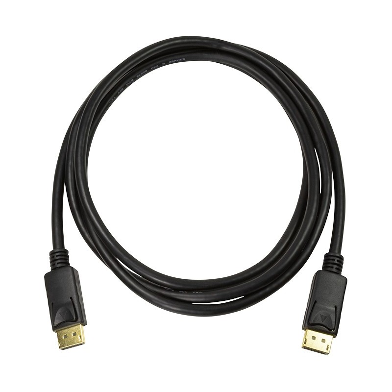 Buy DisplayPort 1.4 Cable DP-DP Male-Male 3m - CV0121 - Black, Gold-plated, Latc... in Cyprus, Nicosia, Limassol, Larnaka, Pafos