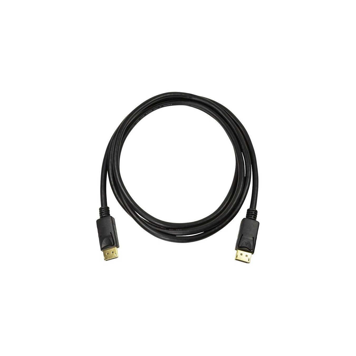 DisplayPort 1.4 Cable DP-DP Male-Male 3m - CV0121 - Black, Gold-plated, Latching, 8K@60Hz — Buy in Cyprus with Fast Delivery