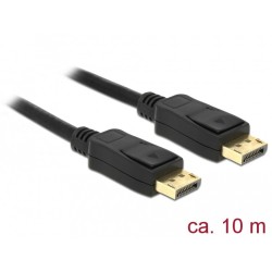Buy Delock DisplayPort 1.2 Cable - 84862 - DP Male to DP Male, 10 m, Black, 4K60Hz in Cyprus, Nicosia, Limassol, Larnaka, Pafos