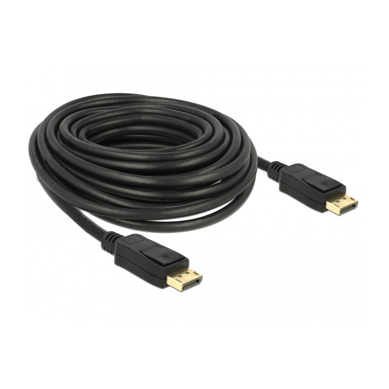 Buy Delock DisplayPort 1.2 Cable - 84862 - DP Male to DP Male, 10 m, Black, 4K60Hz in Cyprus, Nicosia, Limassol, Larnaka, Pafos