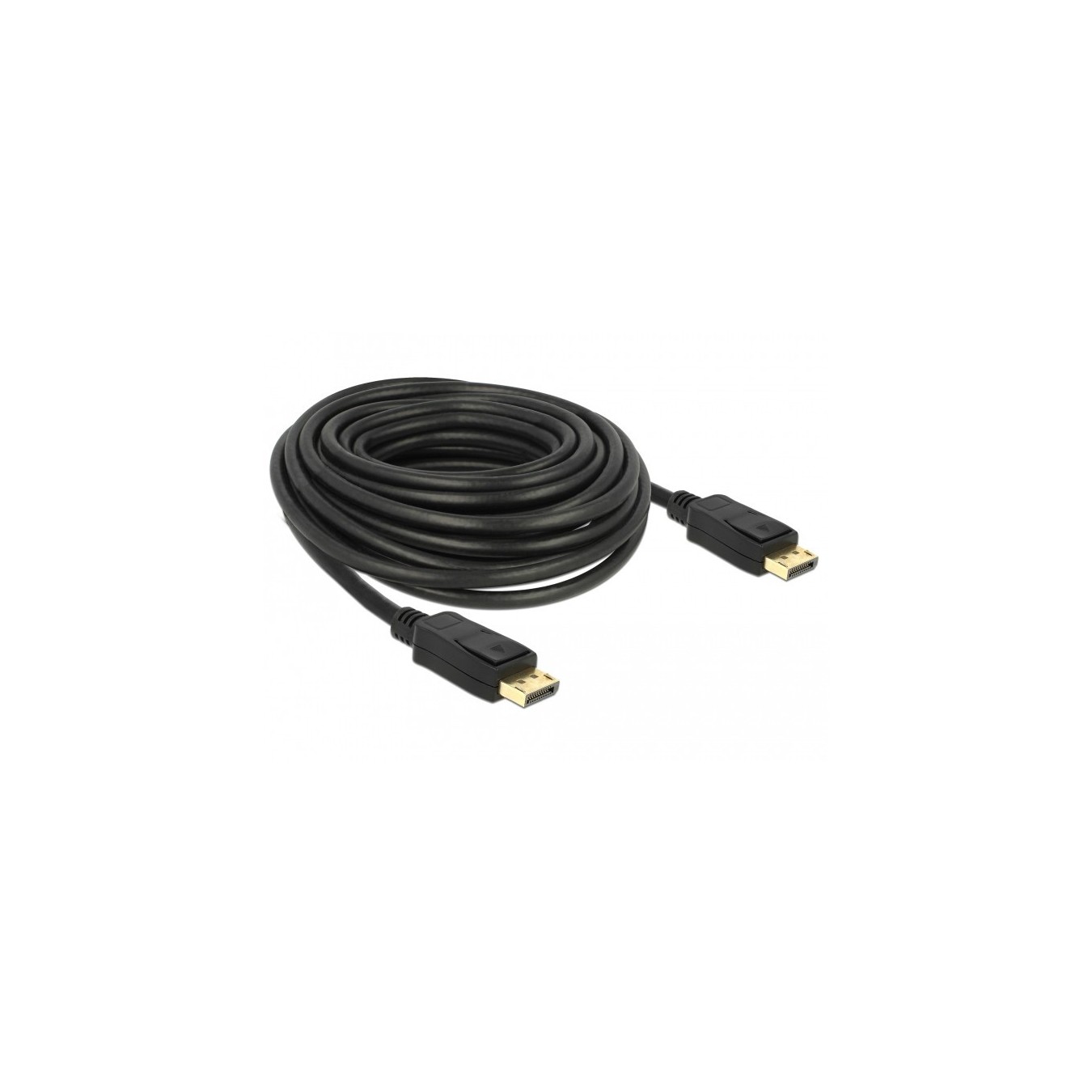 Delock DisplayPort 1.2 Cable - 84862 - DP Male to DP Male, 10 m, Black, 4K60Hz — Buy in Cyprus with Fast Delivery