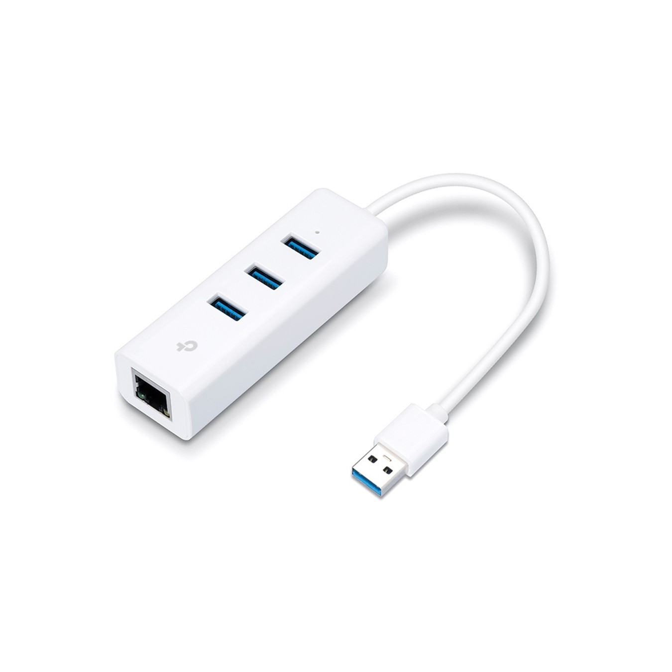 USB TP-LINK UE330 - UE330 - White, USB 3.0 to Gigabit Ethernet and 3-Port Hub — Buy in Cyprus with Fast Delivery