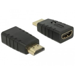 Buy DELOCK HDMI-A Male to HDMI-A Female EDID Emulator Adapter - 63320 - Black, 4... in Cyprus, Nicosia, Limassol, Larnaka, Pafos