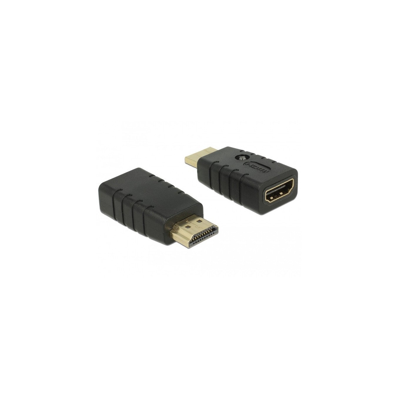 DELOCK HDMI-A Male to HDMI-A Female EDID Emulator Adapter - 63320 - Black, 4K60Hz — Buy in Cyprus with Fast Delivery