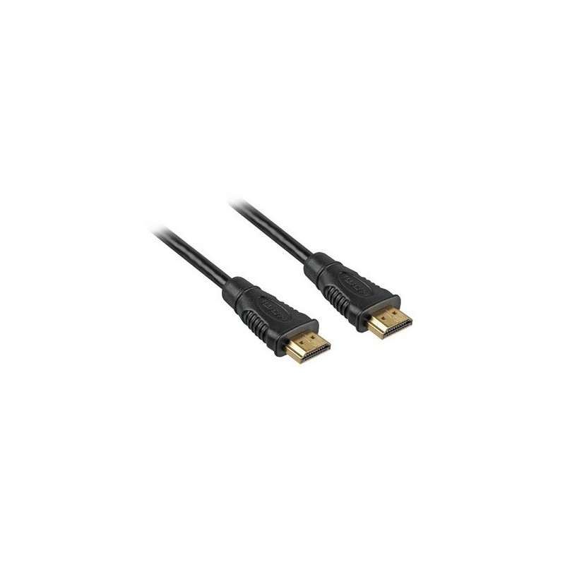 Buy Sharkoon HDMI Cable - HDMI A to HDMI A - Black, 5 m in Cyprus, Nicosia, Limassol, Larnaka, Pafos