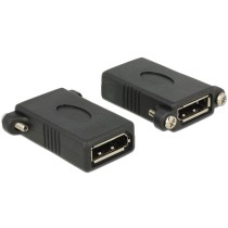 DELOCK DisplayPort 1.1 Female-to-Female Adapter - Black — Buy in Cyprus with Fast Delivery