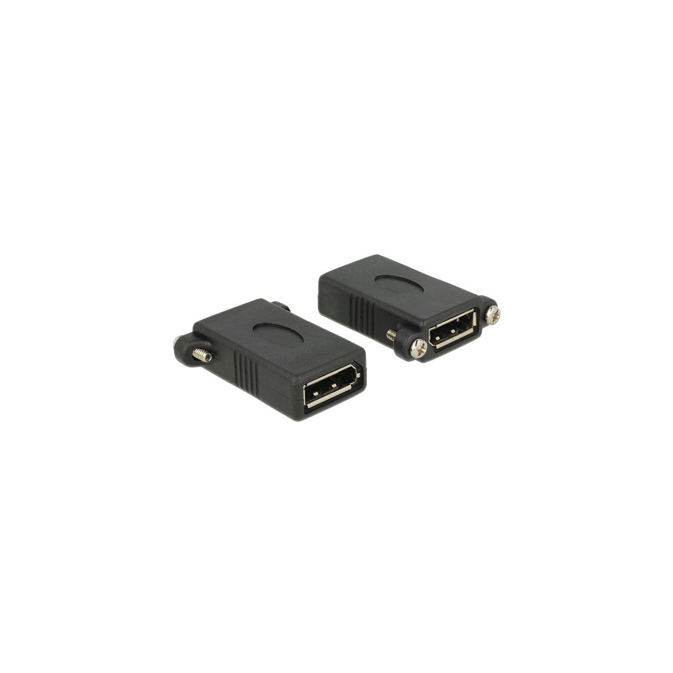 DELOCK DisplayPort 1.1 Female-to-Female Adapter - Black — Buy in Cyprus with Fast Delivery