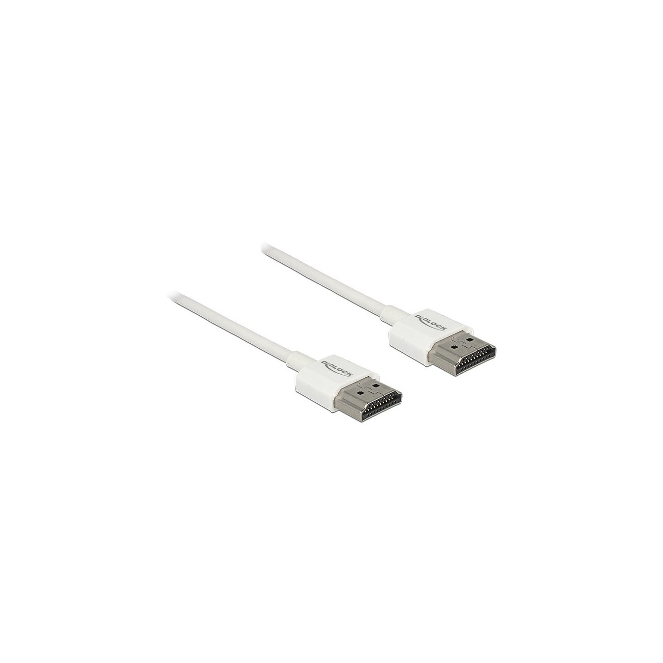 HDMI Cable with Ethernet - 85137 - HDMI A to HDMI A, 2 m, White, 4K, 3D — Buy in Cyprus with Fast Delivery