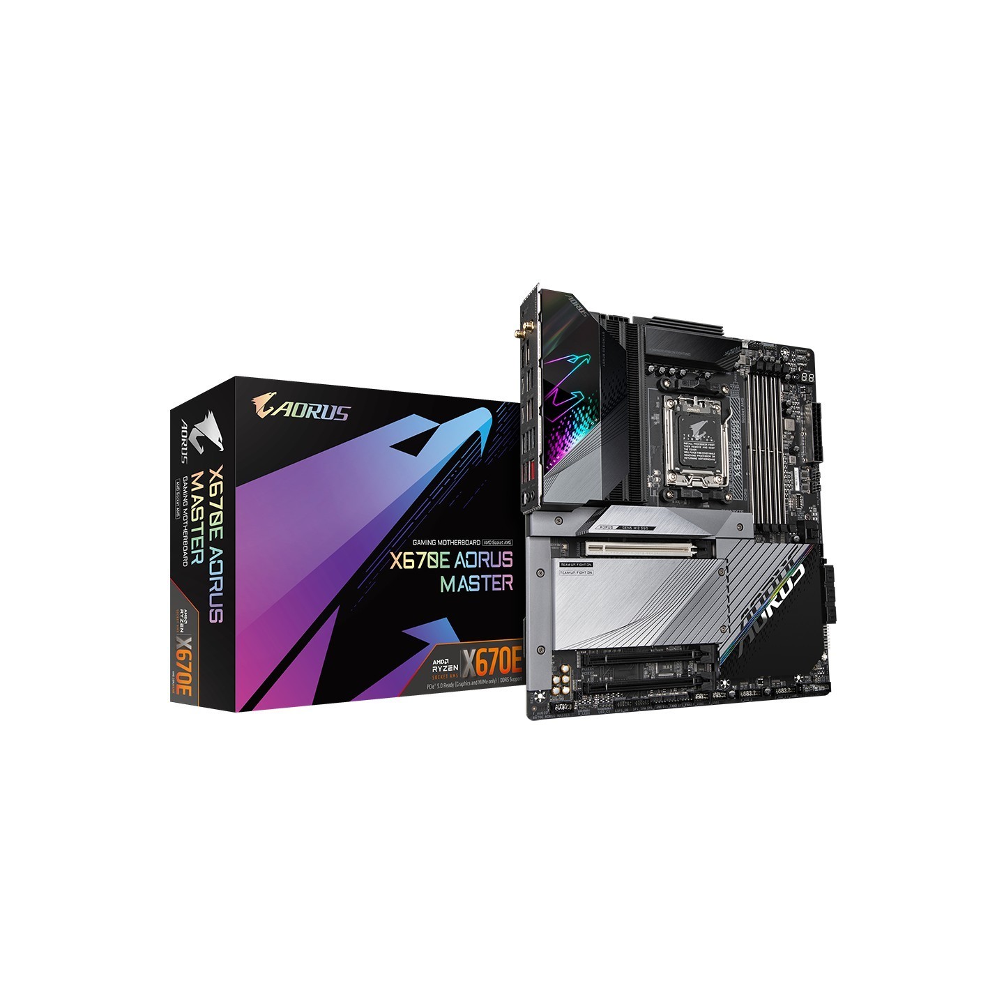 Gigabyte X670E AORUS Master AM5 E-ATX Motherboard DDR5 Wi-Fi 6E (Boxed) — Buy in Cyprus with Fast Delivery
