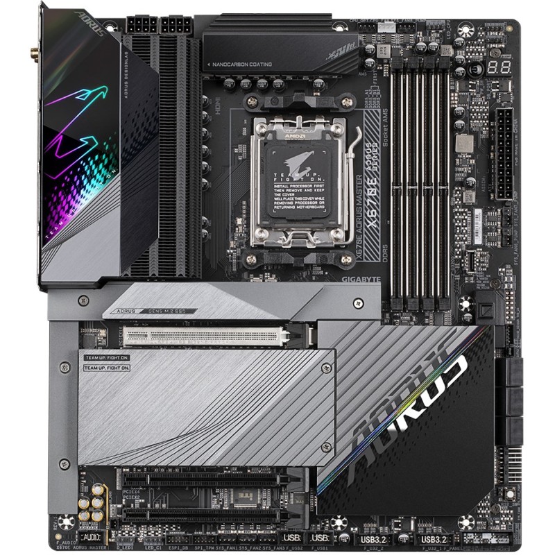 Gigabyte X670E AORUS Master AM5 E-ATX Motherboard DDR5 Wi-Fi 6E (Boxed) — Buy in Cyprus with Fast Delivery