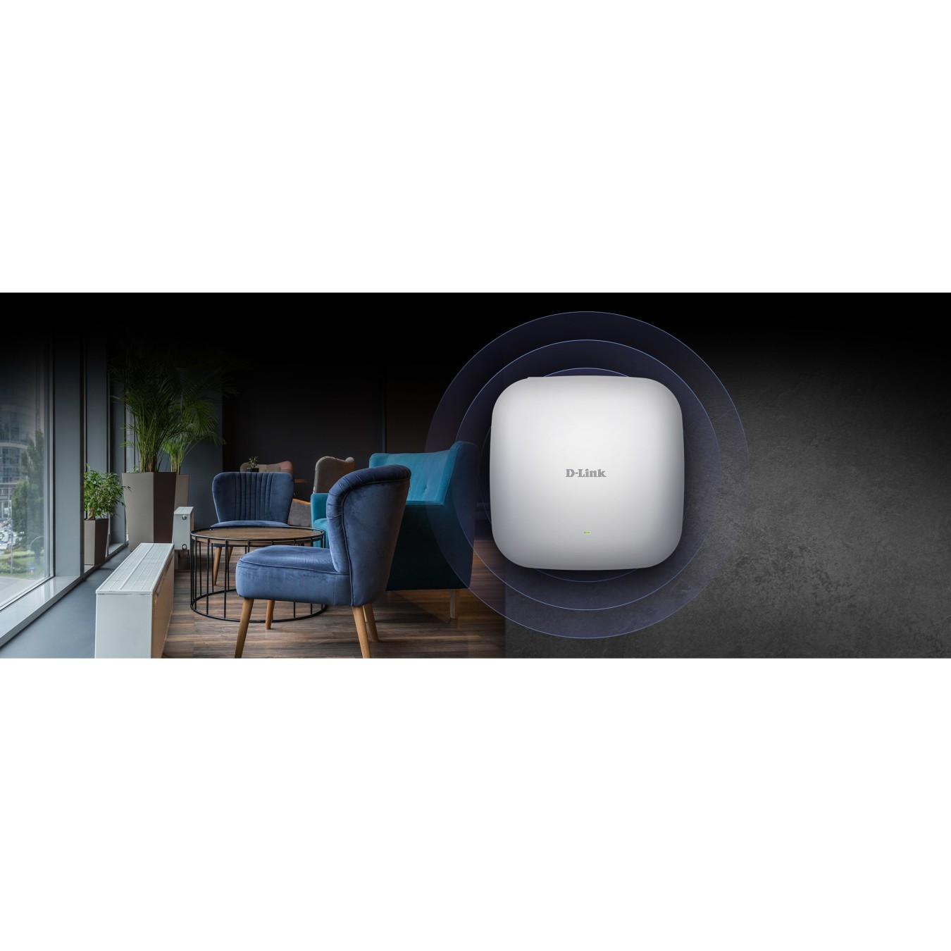 D-Link DAP-X2810 - AX1800 Wi-Fi 6 Dual-Band PoE Access Point - White — Buy in Cyprus with Fast Delivery