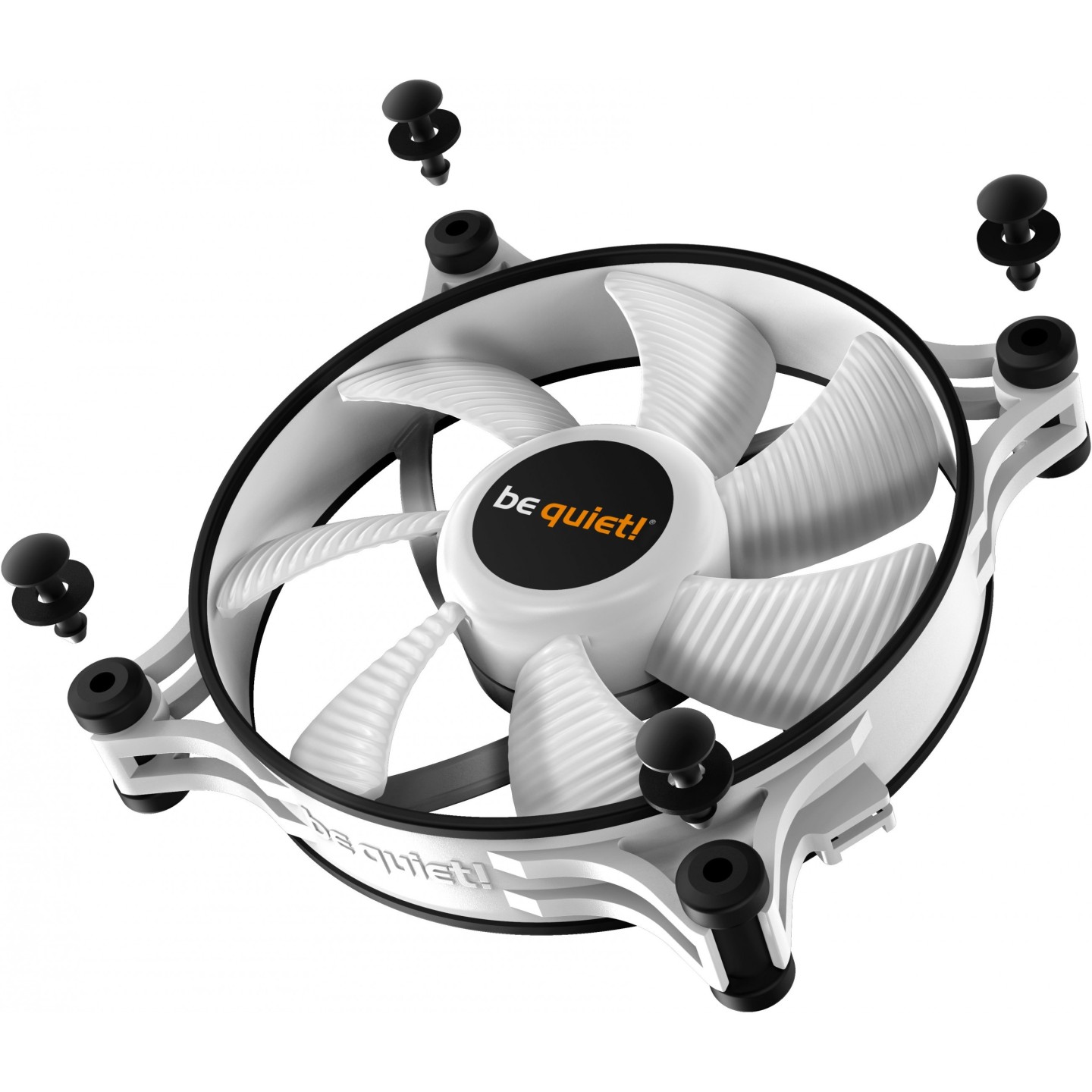 be quiet! Shadow Wings 2 120mm White Case Fan - 1100 RPM, 15.7 dB, 3-pin (Boxed) — Buy in Cyprus with Fast Delivery
