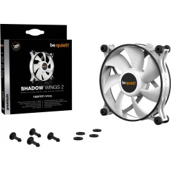 be quiet! Shadow Wings 2 120mm White Case Fan - 1100 RPM, 15.7 dB, 3-pin (Boxed) — Buy in Cyprus with Fast Delivery