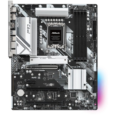 ASRock B760 Pro RS - LGA1700 ATX Motherboard, DDR5, 4x DIMM up to 128GB, PCIe 5.0 x16, 2x USB-C - 90-B790PB-10BAY0 (Boxed)