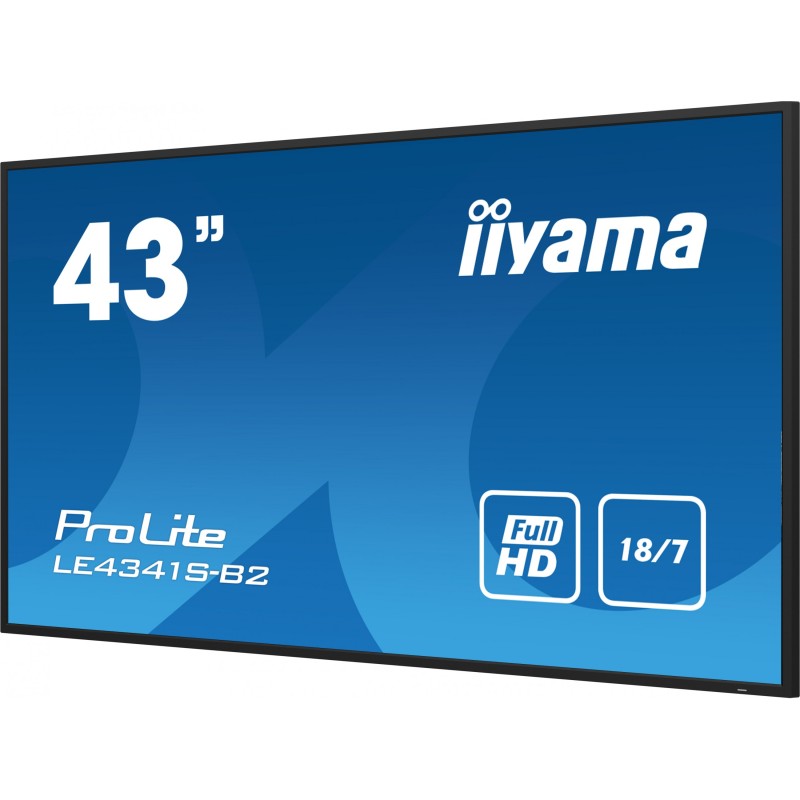 Buy iiyama LE4341S-B2 - 43in (42.5in) Full HD IPS Digital Signage Display, Black... in Cyprus, Nicosia, Limassol, Larnaka, Pafos