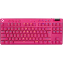 Logitech G PRO X TKL LIGHTSPEED - Magenta Wireless Tenkeyless Mechanical Keyboard (Per-Key RGB, Bluetooth & 2.4GHz)