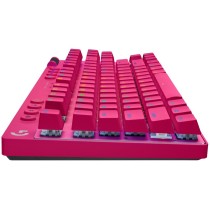 Logitech G PRO X TKL LIGHTSPEED - Magenta Wireless Tenkeyless Mechanical Keyboard (Per-Key RGB, Bluetooth & 2.4GHz)