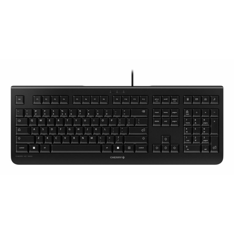 Buy Cherry KC1000 - Full-Size (100%) Wired USB AZERTY Keyboard - Black in Cyprus, Nicosia, Limassol, Larnaka, Pafos