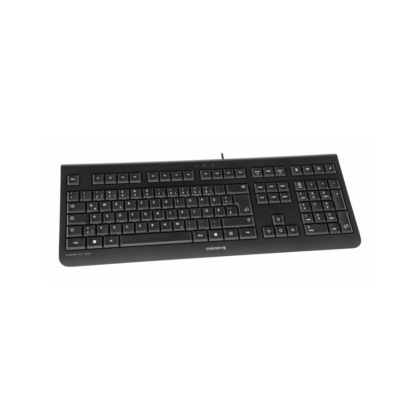 Cherry KC1000 - Full-Size (100%) Wired USB AZERTY Keyboard - Black — Buy in Cyprus with Fast Delivery