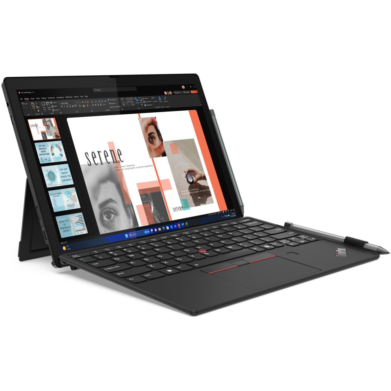 Lenovo ThinkPad X12 Detachable Gen 2 - 134U - Black, 12.3in FHD+ Touch, Intel Core Ultra 5 4.4GHz, 16GB/512GB, Windows 11 Pro