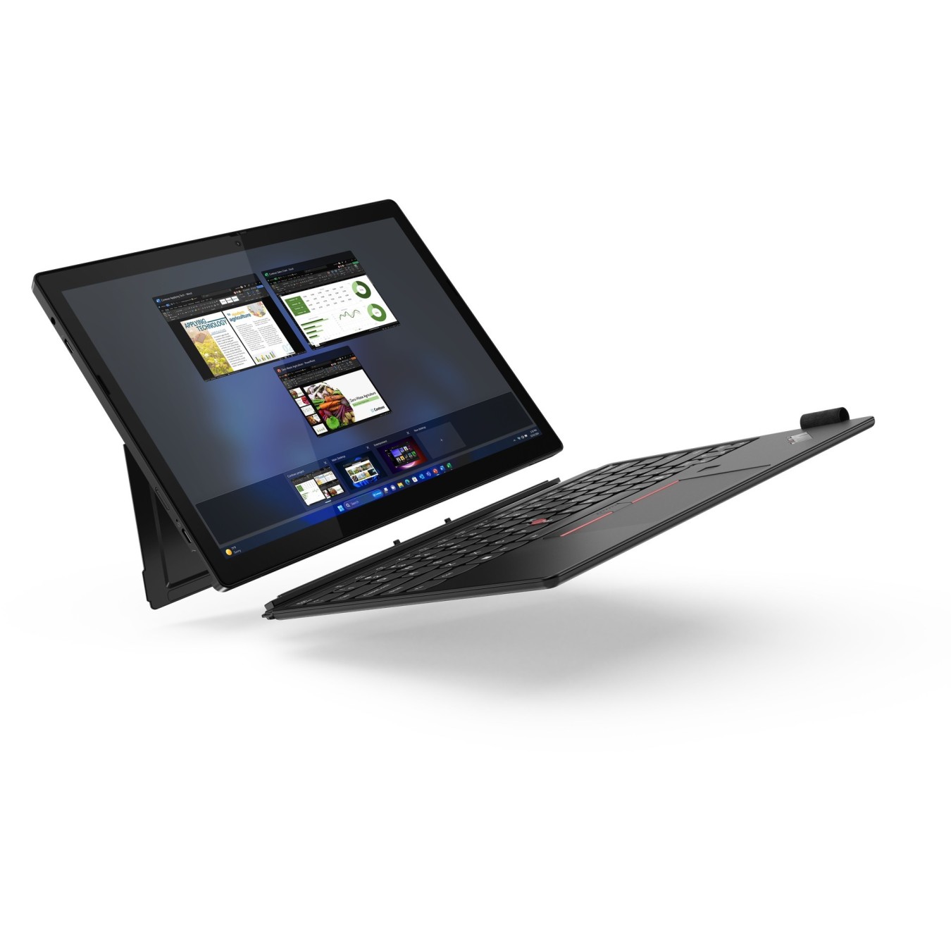 Lenovo ThinkPad X12 Detachable Gen 2 - 134U - Black, 12.3in FHD+ Touch, Intel Core Ultra 5 4.4GHz, 16GB/512GB, Windows 11 Pro