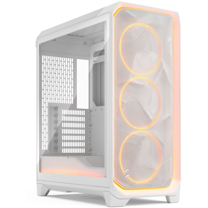 Buy Fractal Meshify 3 Ambience Pro RGB - White Tempered Glass Mid-Tower Case, E-... in Cyprus, Nicosia, Limassol, Larnaka, Pafos