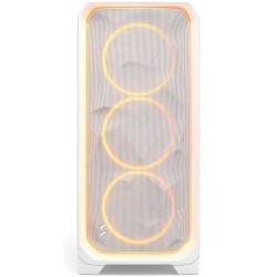 Fractal Design Meshify 3 Ambience Pro RGB - White Tempered Glass Mid-Tower Case, E-ATX/ATX Support - FD-C-MES3A-03