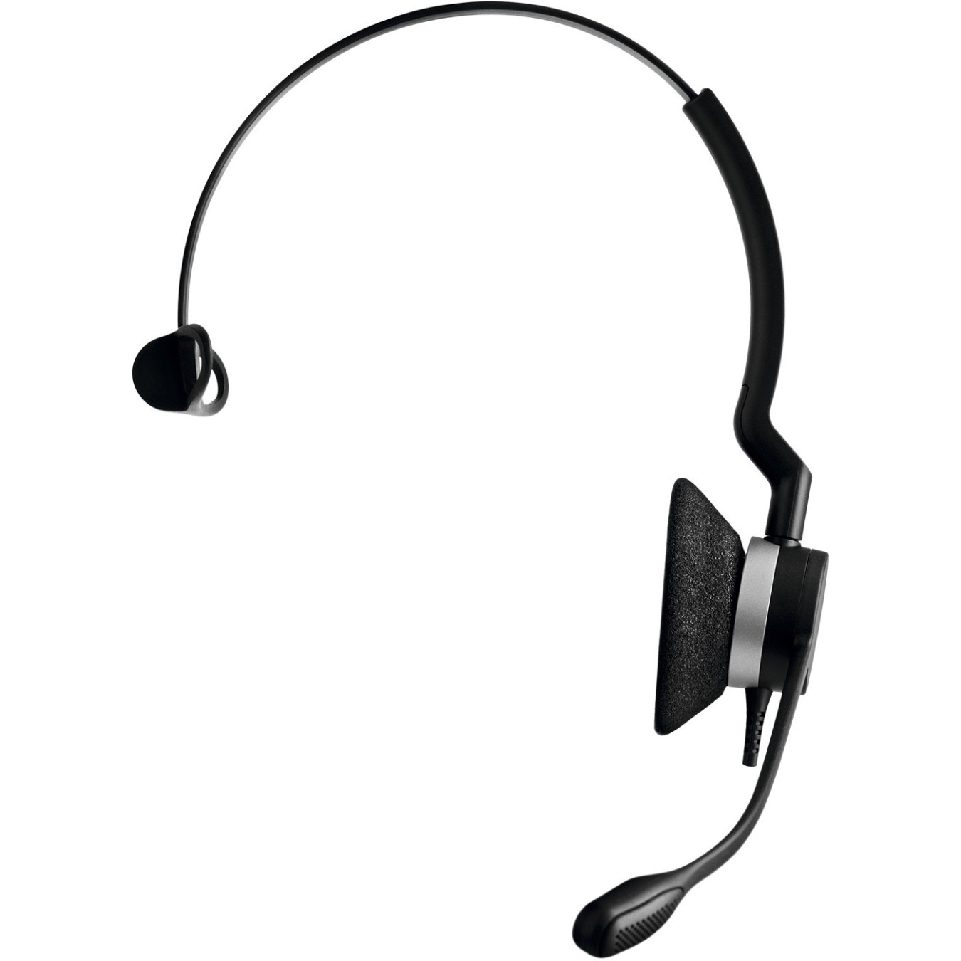 Jabra BIZ 2300 Mono NC Over-the-Head Headset - BIZ 2300 - Black, Wired, Monaural, 150-4500 Hz, PeakStop