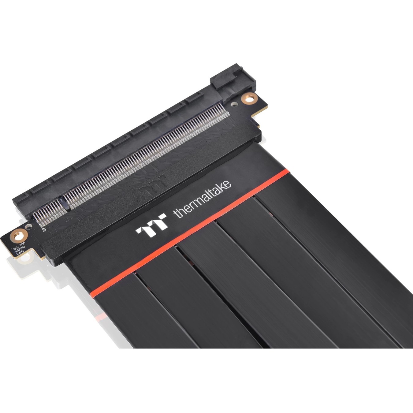 Thermaltake PCIe Extender Cable 4.0 x16 30cm - AC-058-CO1OTN-C1 - Black, Gen 4, Male to Female, Straight