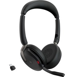 Jabra Evolve2 65 Flex MS Stereo Bluetooth Headset - Black (Boxed) — Buy in Cyprus with Fast Delivery